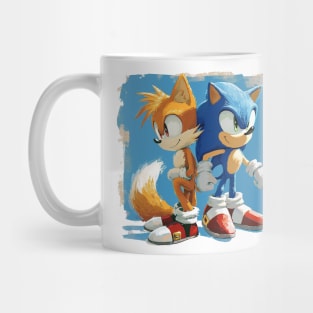 sonic and tails Mug